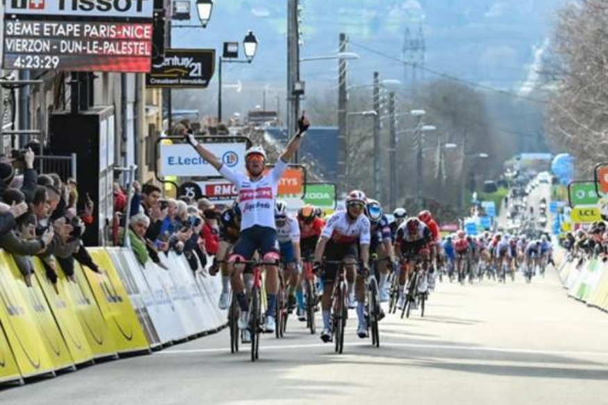 Paris-Nice : le jaune va bien à Christophe Laporte
